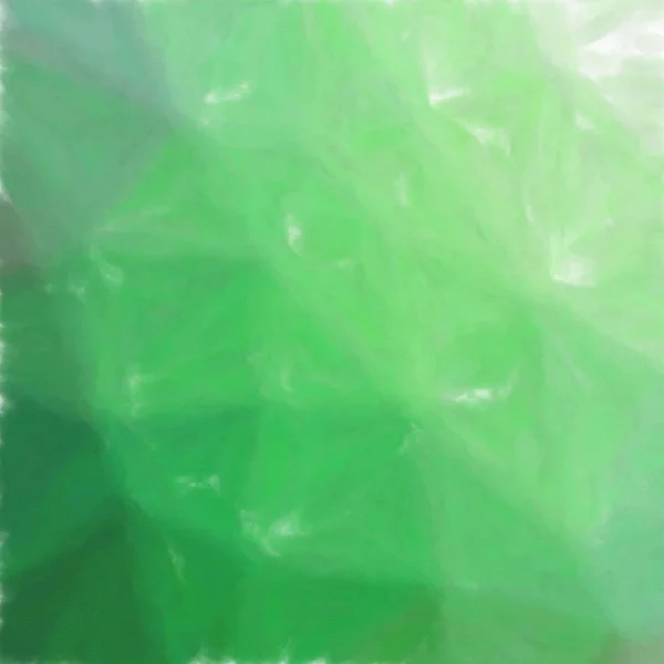 Ilustração Abstrato Green Watercolor Wash Square Fundo — Fotografia de Stock