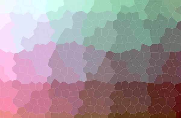 Illustration Purple Green Little Hexagon Paint Background Digitally Generated — Stock Photo, Image
