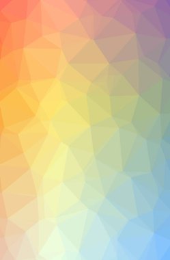 Soyut düşük poli turuncu dikey arka plan resmi