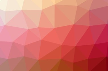 Soyut düşük poli kırmızı yatay arka plan resmi