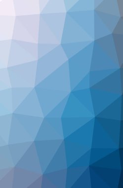 Soyut düşük poli mavi dikey arka plan resmi