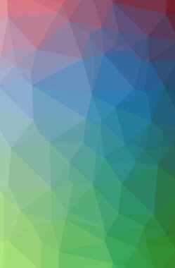 Soyut düşük poli mavi dikey arka plan resmi