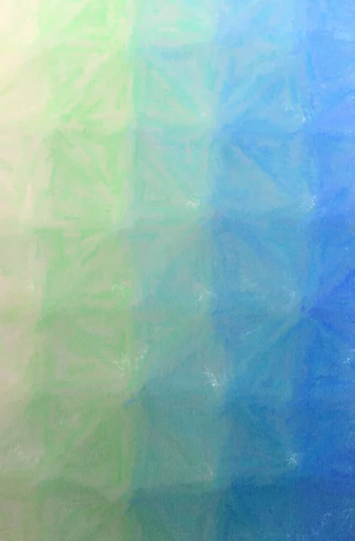 Ilustración Lápiz Cera Azul Verde Abstracto Fondo Vertical — Foto de Stock
