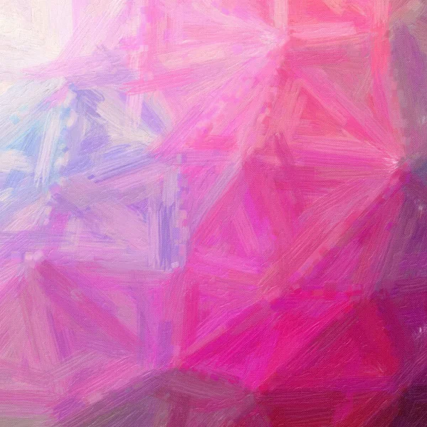 Ілюстрація Абстрактного Фіолетового Пензля Масляна Фарба Квадратний Фон — стокове фото