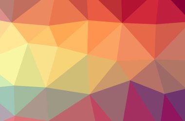 Soyut düşük poli turuncu yatay arka plan resmi