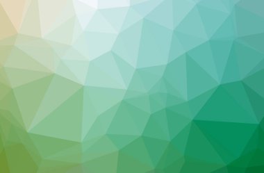 Soyut düşük poli yeşil yatay arka plan resmi