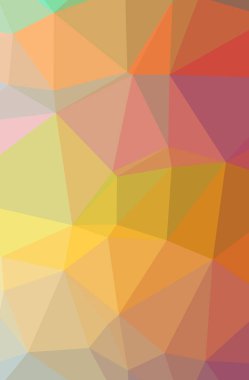 Soyut düşük poli turuncu dikey arka plan resmi