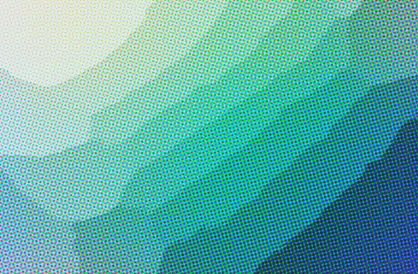 Illustration Abstrakter Blauer Und Grüner Punkte Horizontaler Hintergrund — Stockfoto