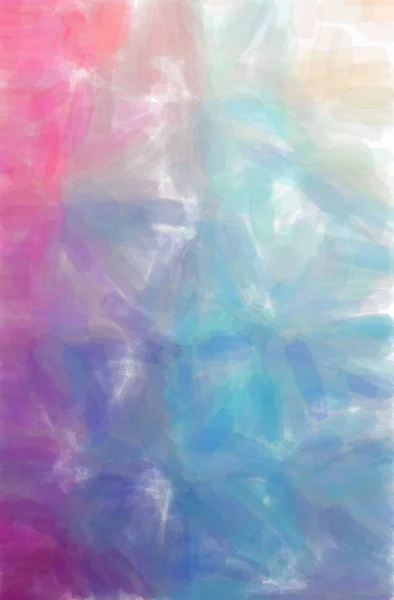 Illustratie Van Abstracte Blauwe Paarse Aquarel Verticale Achtergrond — Stockfoto