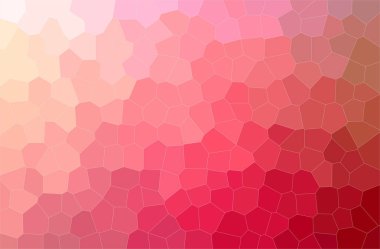 Kırmızı orta boyut altıgen yatay arka plan resmi