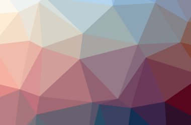 Soyut düşük poli kırmızı yatay arka plan resmi