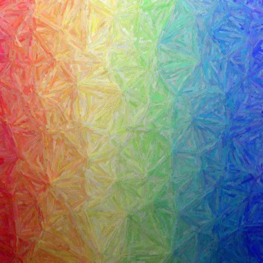 Mavi ve kırmızı renkli koyu renk boya kare arka plan dijital gösterimi.