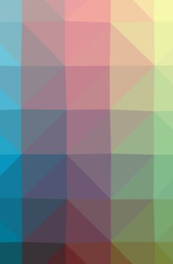 Soyut düşük poli mavi dikey arka plan resmi