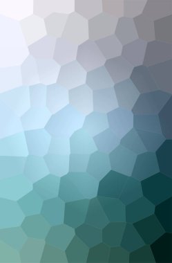 Mavi ve yeşil büyük altıgen dikey arka plan resmi