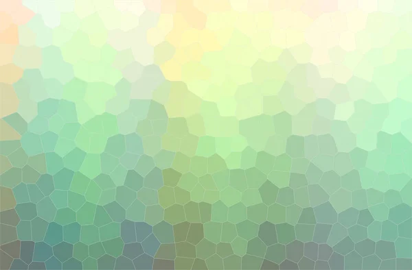Ilustrasi Dari Latar Belakang Horisontal Hexagon Kecil Hijau Abstrak — Stok Foto