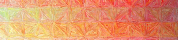 Illustrazione Arancione Colorato Sfondo Impasto Pittura Astratta — Foto Stock