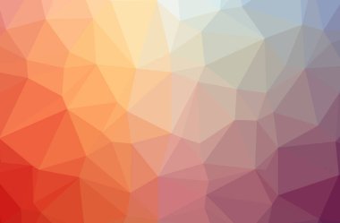 Soyut düşük poli turuncu yatay arka plan resmi