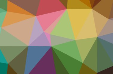 Soyut düşük poli turuncu yatay arka plan resmi