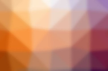 Turuncu ve mor aracılığıyla dijital küçük cam boya arka plan çizimi