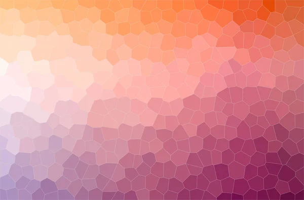Illustration Abstract Red Little Hexagon Horizontal Background — Stock Photo, Image