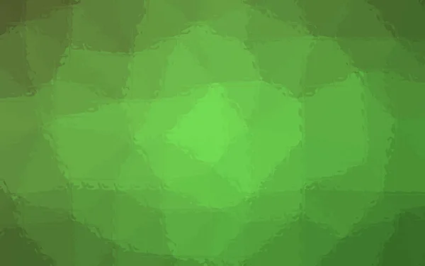 Illustratie Van Groene Mozaïek Door Glazen Bakstenen Achtergrond — Stockfoto