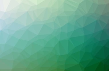 Soyut düşük poli yeşil yatay arka plan resmi