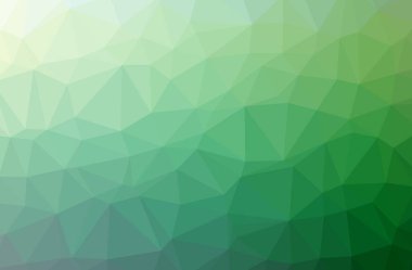 Soyut düşük poli yeşil yatay arka plan resmi