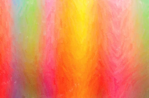 Illustration of red, gree, yellow and blue Wax Crayon paint background, digitally generated
