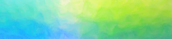 Illustration of abstract Green Wax Crayon Banner background