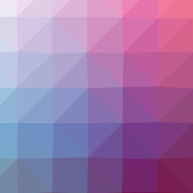 Soyut düşük poli pembe kare arka plan resmi
