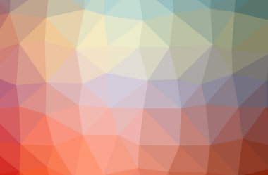 Soyut düşük poli kırmızı yatay arka plan resmi