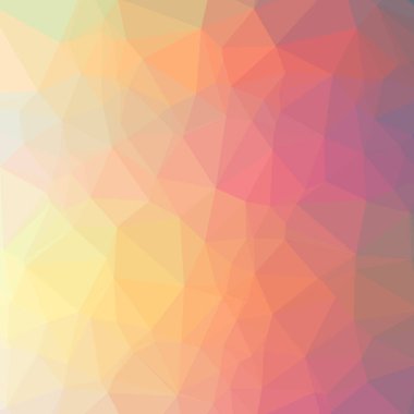 Soyut düşük poli turuncu kare arka plan resmi