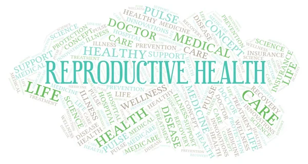 Reproductive Health word cloud. Wordcloud made with text only.