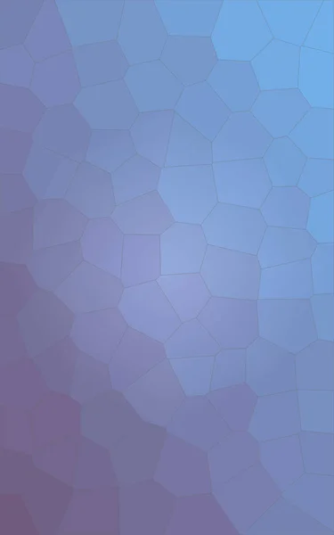 Illustration Fond Verticale Big Hexagon Bleu Violet — Photo