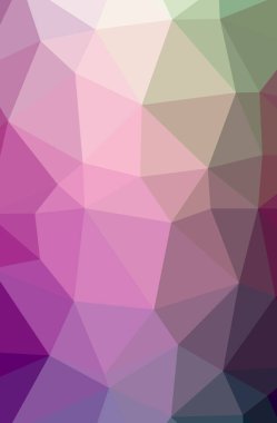 Soyut düşük poli pembe dikey arka plan resmi