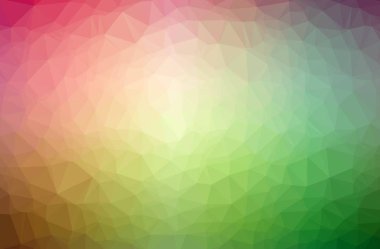 Soyut düşük poli yeşil yatay arka plan resmi