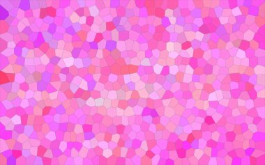 Dijital pembe parlak küçük altıgen arka plan, soyut gösteren resim