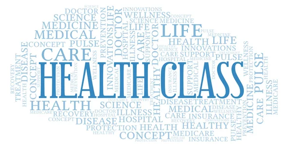 Egészségügyi Osztály Szó Felhő Wordcloud Készült Csak Szöveg — Stock Fotó