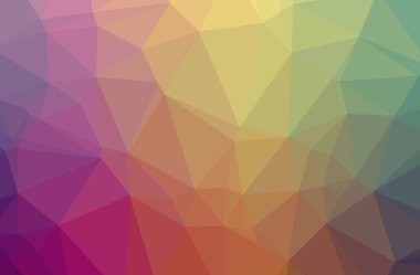 Soyut düşük poli turuncu yatay arka plan resmi