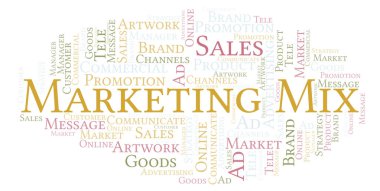 Kelime bulutu metin pazarlama karması ile. Yalnızca metin ile yapılan Wordcloud.