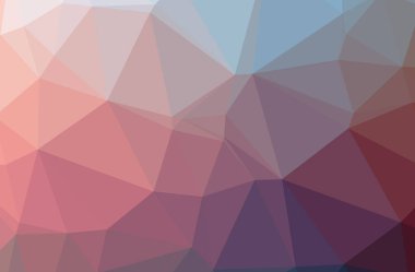 Soyut düşük poli kırmızı yatay arka plan resmi