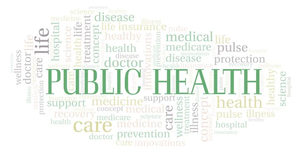 Public Health word cloud. Wordcloud made with text only.