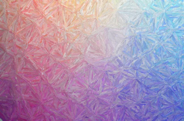 Иллюстрация Абстрактного Фиолетового Цветного Импасто Горизонтального Фона — стоковое фото