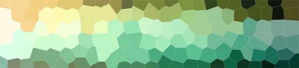 Illustrazione Sfondo Esagonale Medie Dimensioni Verde Blu Vernice Astratta — Foto Stock