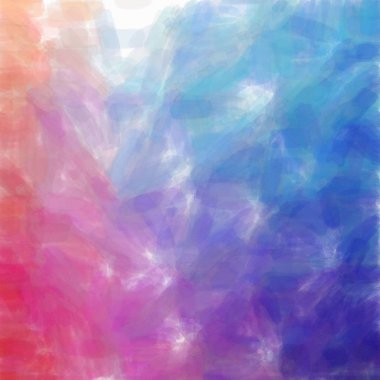 Mavi, kırmızı ve mor suluboya kare arka plan resmi