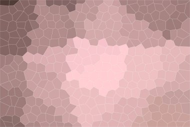 İyi abanoz illüstrasyon soyut ve küçük altıgen pembe. İşinizi için yararlı.