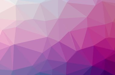 Soyut düşük poli pembe yatay arka plan resmi