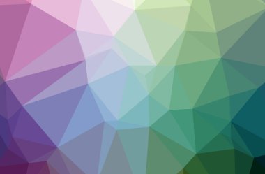 Soyut Yeşil, Mor yatay düşük polimerli arka plan. Çok güzel bir çokgen dizaynı. İhtiyaçlarınız için faydalı. 