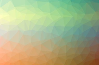 Soyut Turuncu, sarı yatay düşük polyester arka plan. Çok güzel bir çokgen dizaynı. İhtiyaçlarınız için faydalı. 