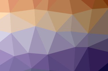 Soyut Turuncu, mor yatay düşük poli arka plan resmi. Güzel Çokgen tasarım deseni. İhtiyaçlarınız için yararlı. 